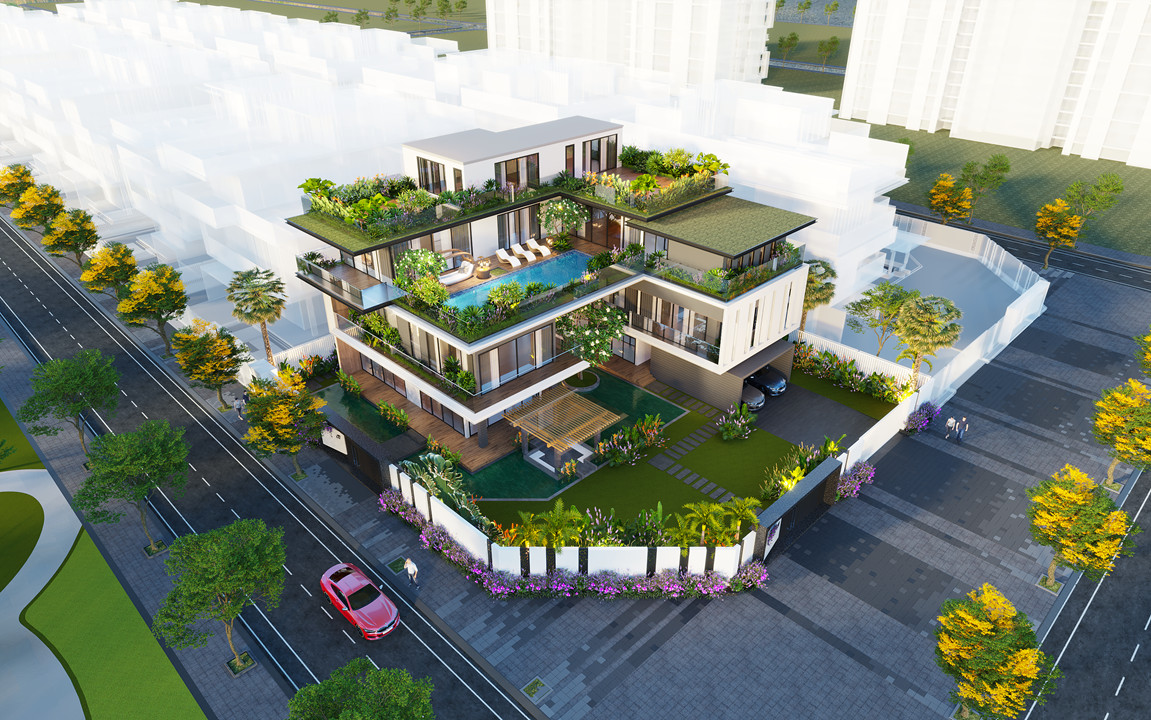 Công trình Khu nhà Biệt Thự Ba Son